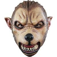 Snarling Werewolf Latex Halloween Head Mask