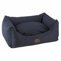 Snug and Cosy Waterproof Pescara Rectangle Dog Bed 53cm Navy