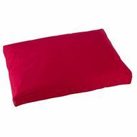 Snug and Cosy Waterproof Pescara Dog Cushion 75cm x 55cm Red