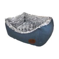 Snug and Cosy Popcorn Square Bed 30 Inch Teal