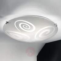 Snail Ceiling Light Interesting 40 cm