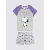Snoopy Short Pyjamas (6-16 Years)