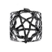 Snake Pentagram Gothic Bracelet