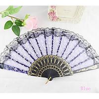 snow grains hand fan set of 4