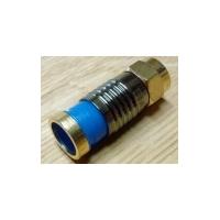 Snap Seal Professional F Type Compression Crimp Plug End Gold