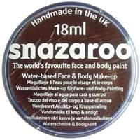 Snazaroo Face Paints Classic Colours Dark Brown 18ml