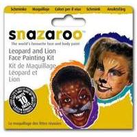 Snazaroo Lion & Leopard Theme Pack