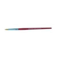 Snazaroo Multi Purpose/ Medium Round Brush (Red)