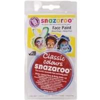 Snazaroo Face Paint Bright Red 18ml Hang Pack