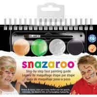 Snazaroo Face Paint A6 booklet with 2-step guide Halloween