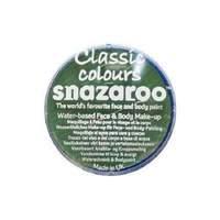 snazaroo face paints classic colours grass green 18ml