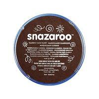 snazaroo 18ml face paint dark brown