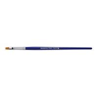 Snazaroo Blue Fine Flat Brush