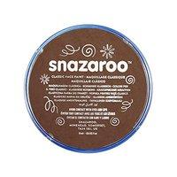 snazaroo 18ml face paint light brown