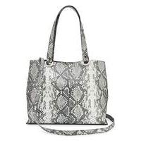 Snake Shopper Bag with Shoulder Strap