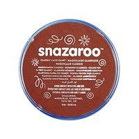 snazaroo 18ml face paint rust brown