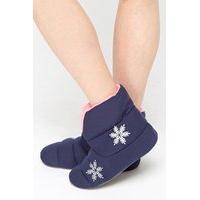 Snow Flake Slipper Boots