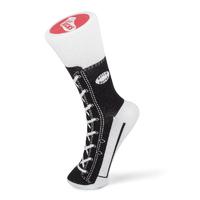 Sneaker Slipper Socks Black Size 5-11
