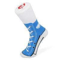 sneaker socks blue size 1 4