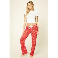 Snowflake Print Pyjama Bottoms