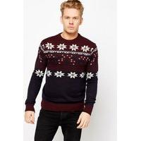 Snow Flake Christmas Jumper