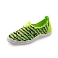 Sneakers Summer Hole Shoes Leatherette Outdoor Office Career Casual Low Heel Walking