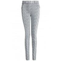 SNAKE JACQUARD JEGGING