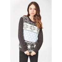 SNOWFLAKE FAIRISLE JUMPER