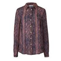 snake print shirt