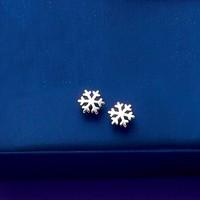 Snowflake Stud Earrings