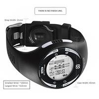 Soleus GPS Pulse Watch Heart Rate Monitor - Black/White