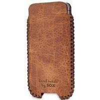 Sox Western Genuine Leather Hand Made Mobile Phone Pouch Large Desert (sox Kswes 03 L)