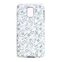 Sony Playstation Samsung S5 Controller All-over Pattern Phone Cover One Size White/grey (ph128826snyss5)