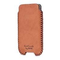 Sox Western Genuine Leather Hand Made Mobile Phone Pouch Large Brown (sox Kwes 02 L)