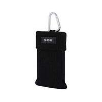 Sox Elastic Knitwear Basic Mobile Phone Sock For Nokia/samsung And More Black (sox Sj 02)