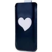 sox heart me light genuine leather mobile phone pouch large marine kha ...