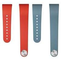 sony swr310 smartband talk wrist strap red blue for black band large