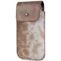 Sox Serpente Genuine Leather Premium Mobile Phone Bag Large Sand (sox Kseb 02 L)