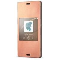 sony scr24 smart style up cover xperia z3 copper