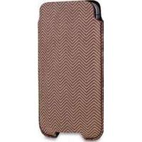 Sox Retro Light Leather And Suede Mobile Phone Pouch Large Brown (sox Kretr 02l)
