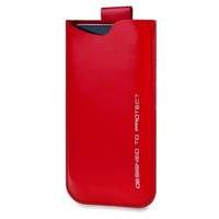 Sox Wavy Light Genuine Leather Mobile Phone Pouch Large Red (sox Kwvy 02 L)