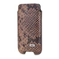 sox serpente genuine leather premium mobile phone pouch large brown so ...