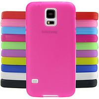 Solid Color Jelly Silicone Case Design Pattern For Samsung Galaxy S5 I9600