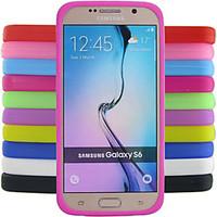 Solid Color Jelly Silicone Case Design Pattern For Samsung Galaxy S6 G9200