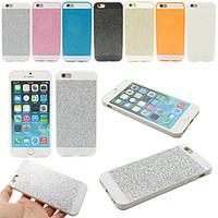 soft bling glitter silicone rubber fashion back case cover for iphone  ...