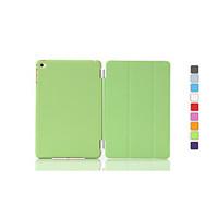 Solid Color Auto Sleep/Wake Up PU Folding Case Cover for iPad mini 3/2/1