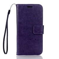 solid color leather wallet for samsung galaxy j1mini j3 j32016 j52016