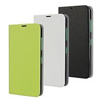 Solid Color Pattern PU Leather Full Body Case for Nokia Lumia 630/635