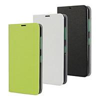 solid color pattern pu leather full body case for nokia lumia 630635