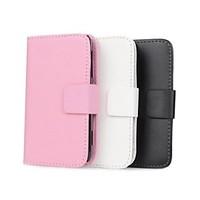 Solid Color PU Leather Full Body Case with Stand and Card Slot for Nokia Lumia 620 (Optional Colors)